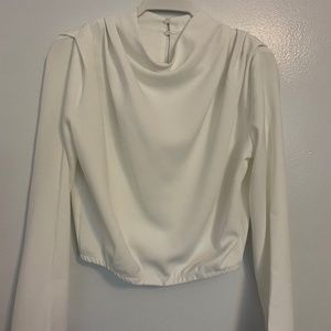 ASTR White Amelia Blouse | Small